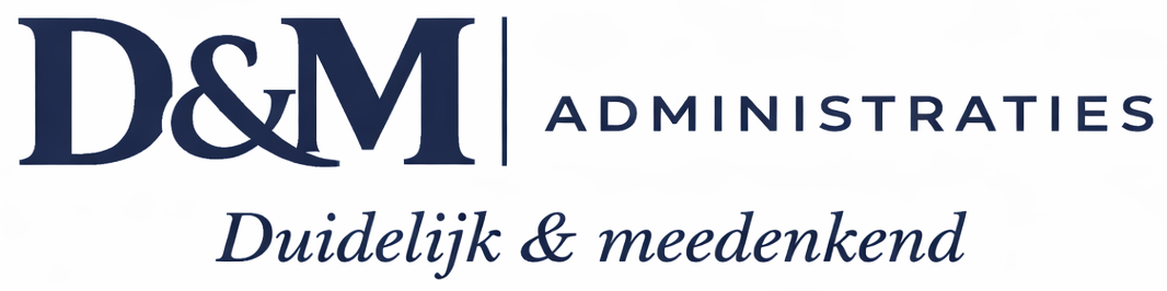 D&M Administraties logo